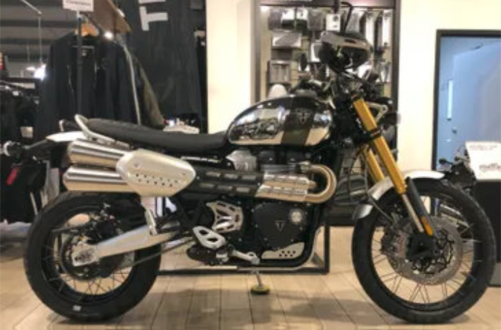 2023 Triumph Scrambler 1200XE Chrome Edition